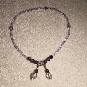 9" Beaded Necklace with Lobster Clasp